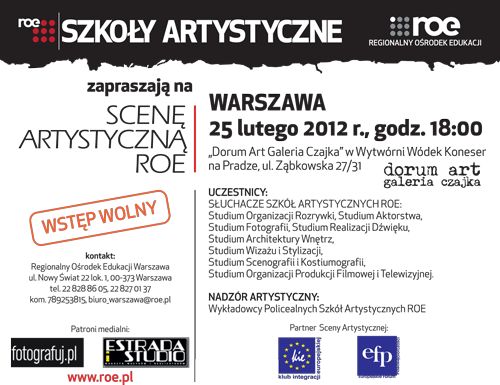 scena artystyczna ROE