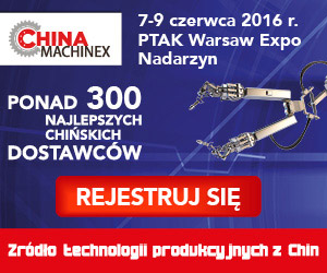 China Machinex 2016 - zarejestruj się