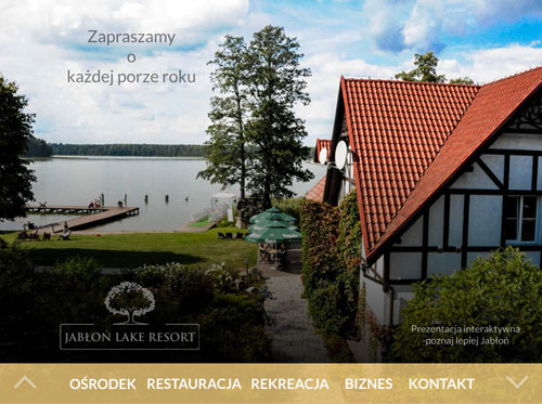 Kliknij, aby pobrać interaktywną prezentację Jabłoń Lake Resort