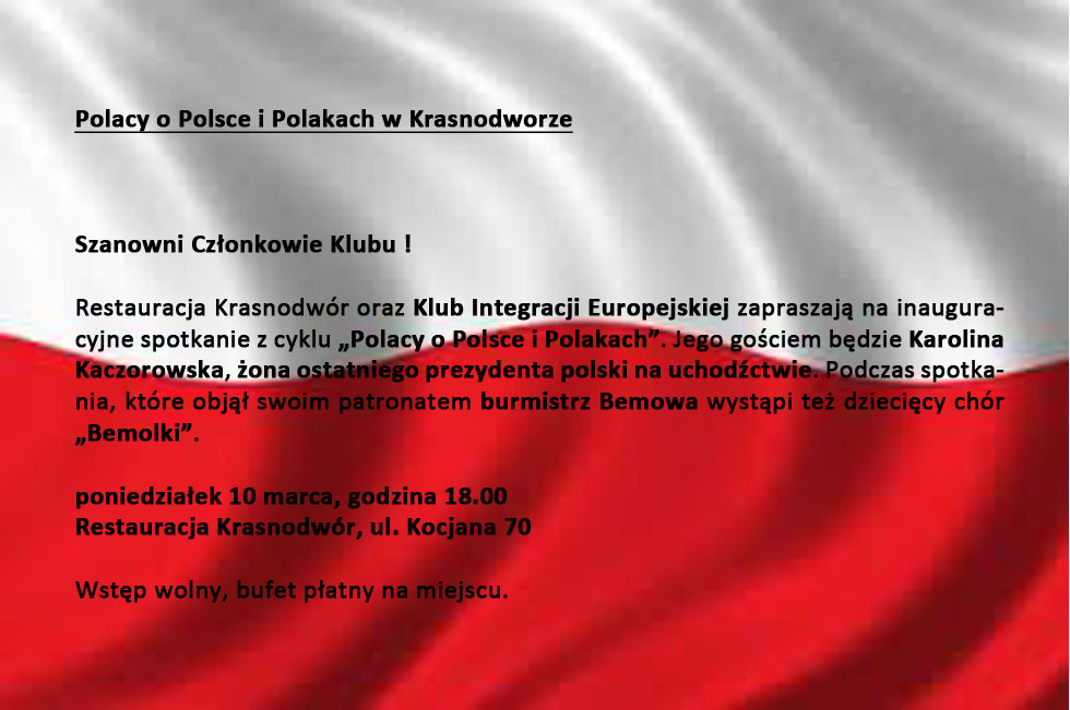 Polacy o Polsce i Polakach w Krasnodworze